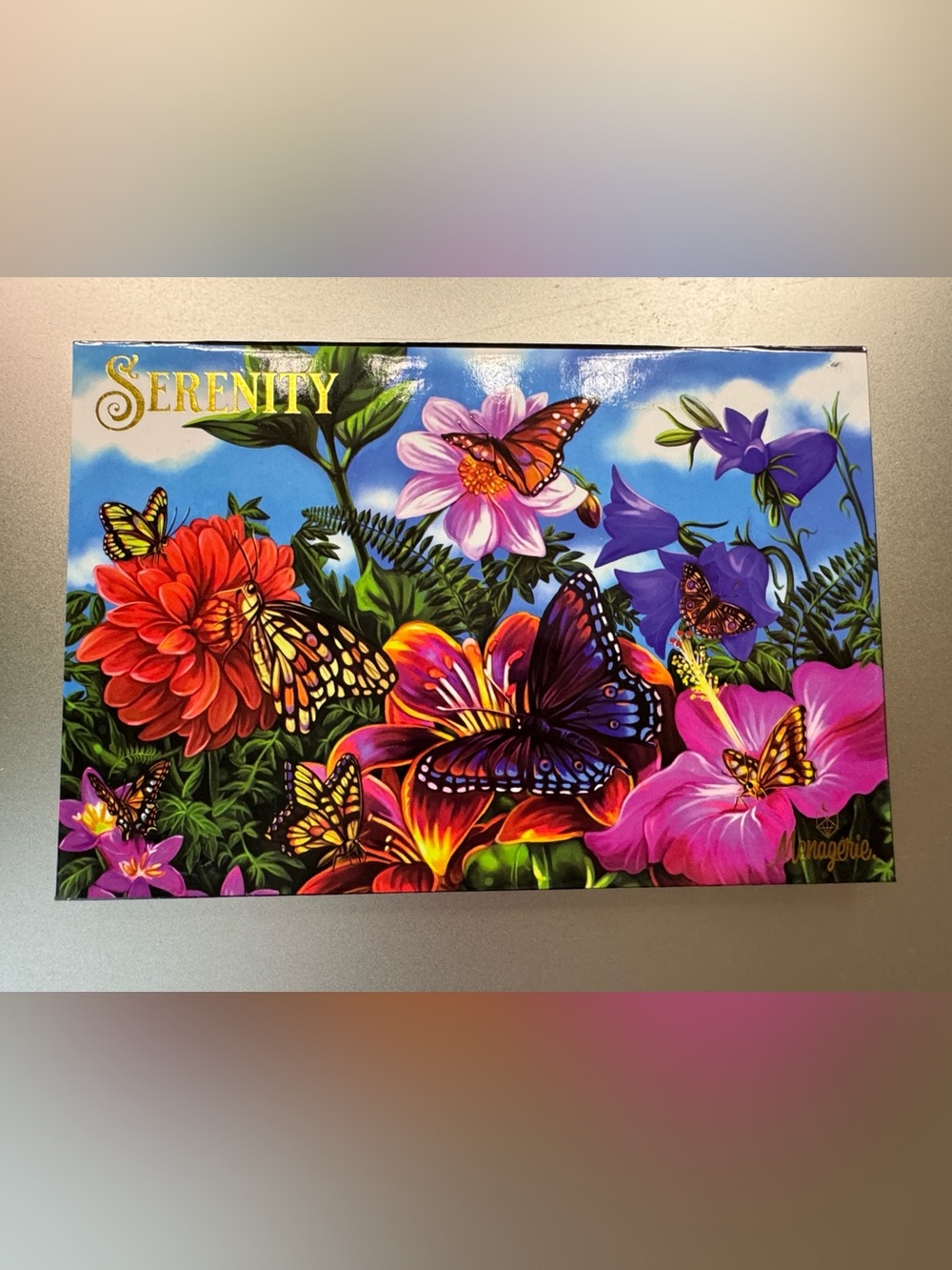 Menagerie Cosmetics x Annette Serenity eyeshadow palette